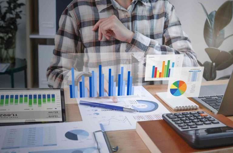 businesspeople working finance accounting analyze financi 2