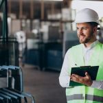 young man engineer working factory2