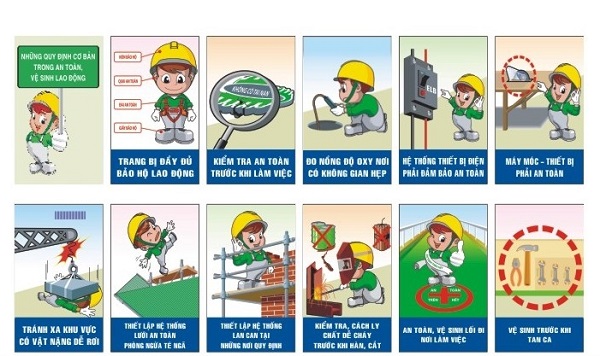 Những quy định cơ bản trong an toàn vệ sinh lao động