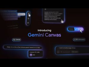 Gemini AI Canvas và Audio Overview