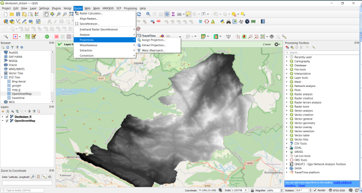 Hướng dẫn Tạo Bản đồ 3D Chuyên nghiệp từ DEM bằng QGIS, Photoshop/Illustrator và Blender 2 image 1