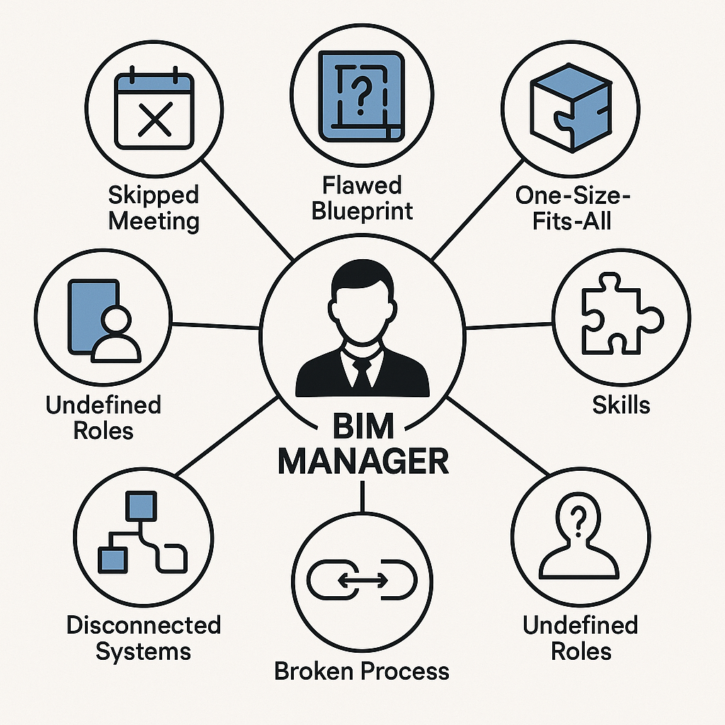 8 Sai Lầm Mà BIM Manager Thường Mắc Phải (Ngay Cả Trước Khi Dự Án Bắt Đầu) 1 8 Sai Lầm Mà BIM Manager Thường Mắc Phải
