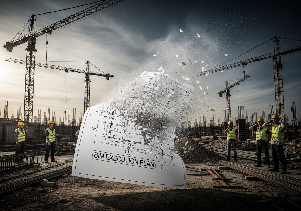 8 Lý Do Khiến Kế Hoạch Thực Thi BIM (BEP) Thất Bại & Cách Khắc Phục Hiệu Quả
