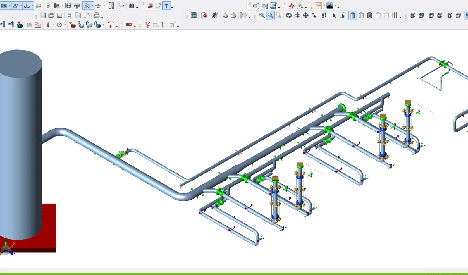 Rishabh Engineering Giảm 75% Thời Gian Mô Hình Hóa Cho Dự Án Lọc Dầu Phức Tạp Nhờ Giải Pháp hãng Hexagon 1 CAESAR II®