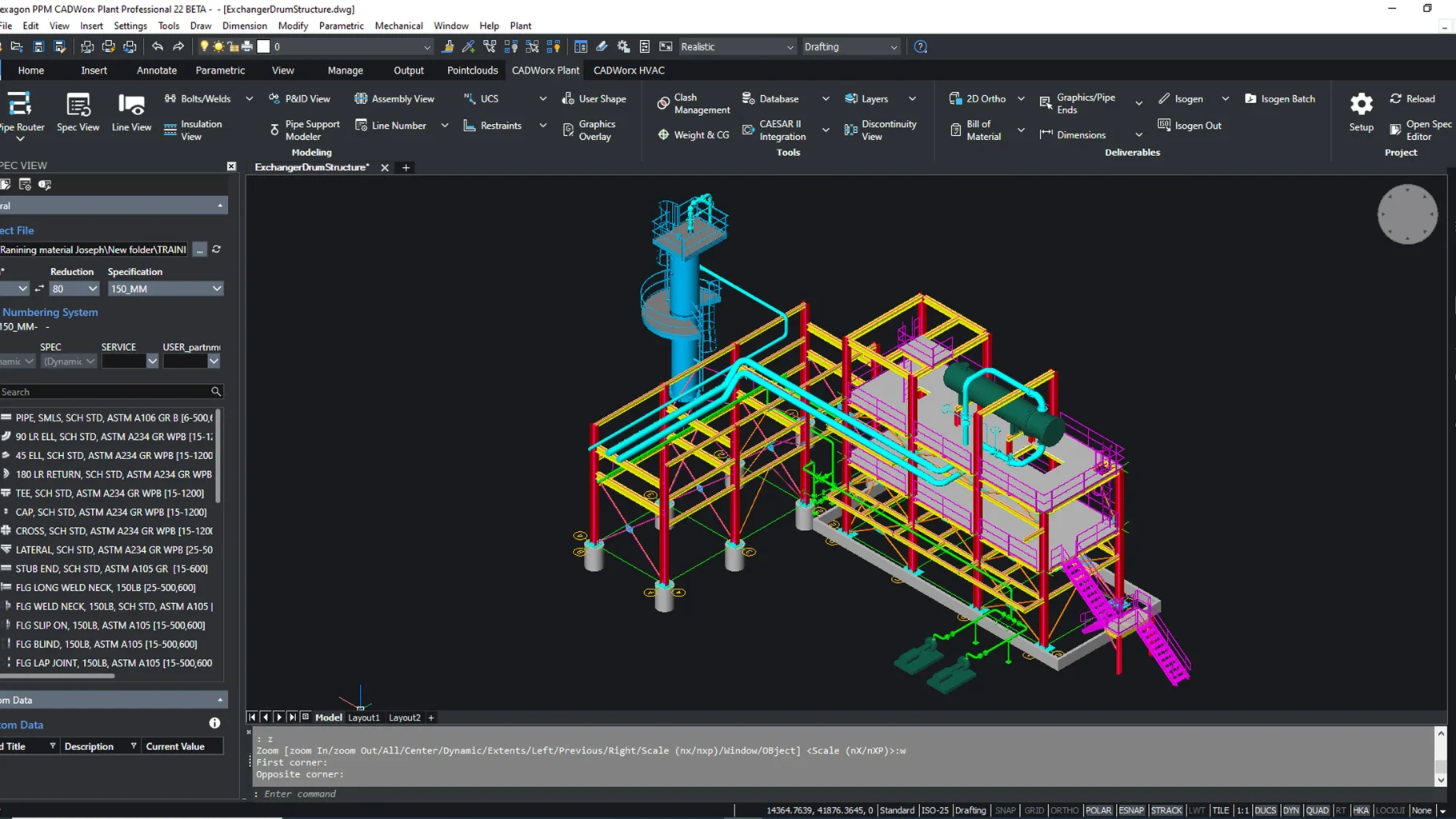 CADWorx Plant Professional demo 1