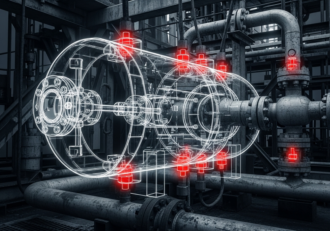 Whittaker Engineering Tối Ưu Hóa Thiết Kế Bình Áp Lực Ngoài Khơi với PV Elite 1 Thách Thức Lớn Thay Thế Thiết Bị Lỗi Thời Với Yêu Cầu Nghiêm Ngặt