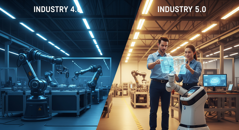 Cong nghiep 5.0 Dat con nguoi tro lai vi tri trung tam trong thoi dai tu dong hoa