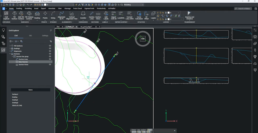 civil section new entity data source