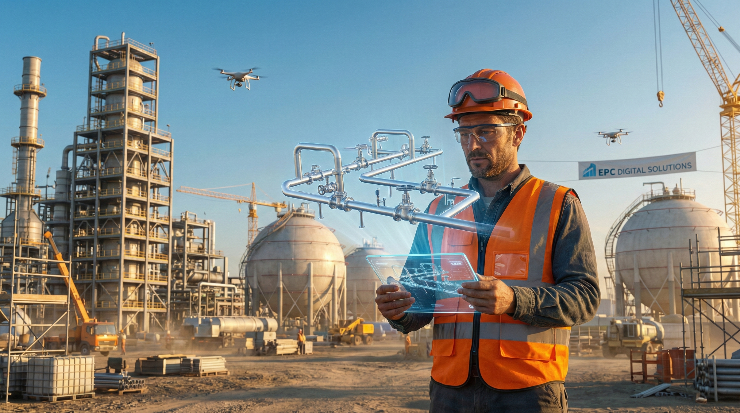 Số Hóa Toàn Diện Dự Án Tổng Thầu (EPC): Tối Ưu Hoá Hiệu Suất Tại Siêu Dự Án LNG Qatar