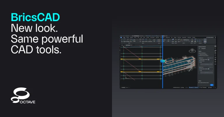 Octave bricsCAD launch March 2