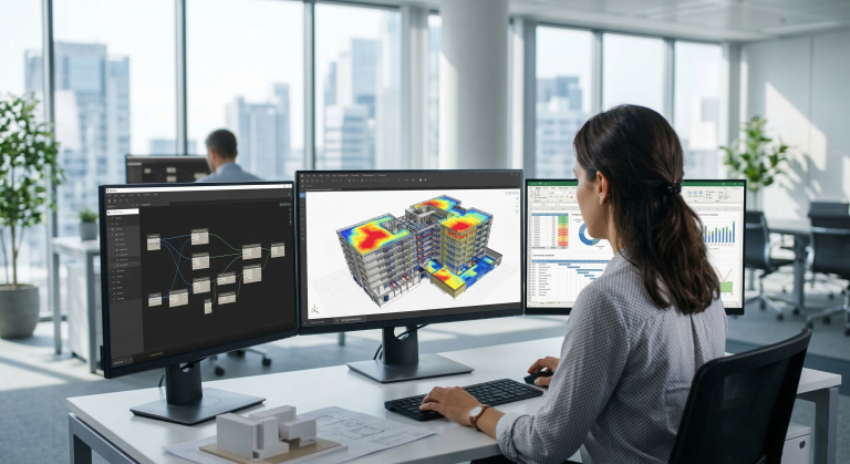 Ung Dung AI Trong BIM Va GIS Chuyen Doi So Nganh Xay Dung Do Thi Thong Minh