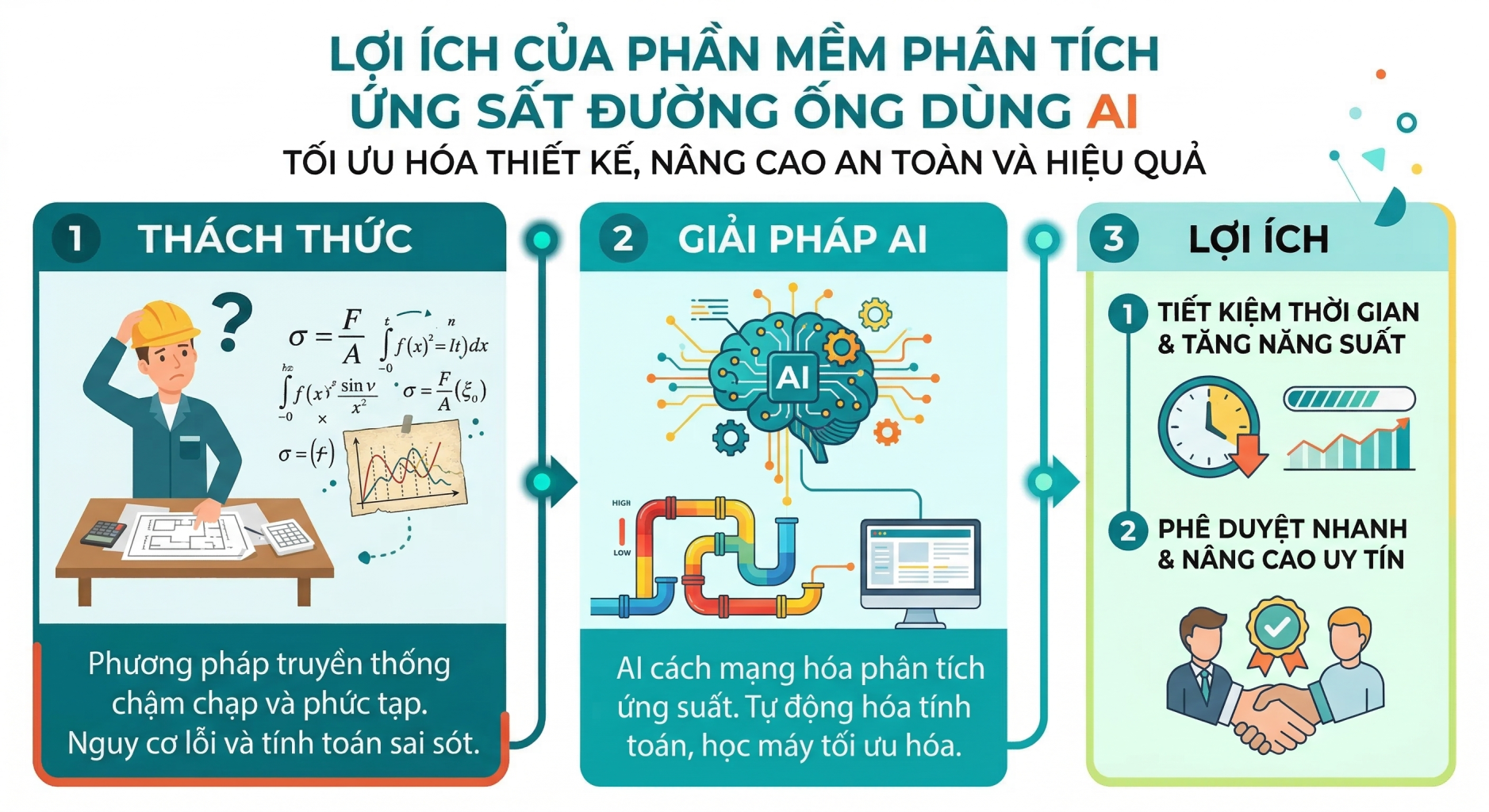 the benefits of using AI powered pipe stress analysis software