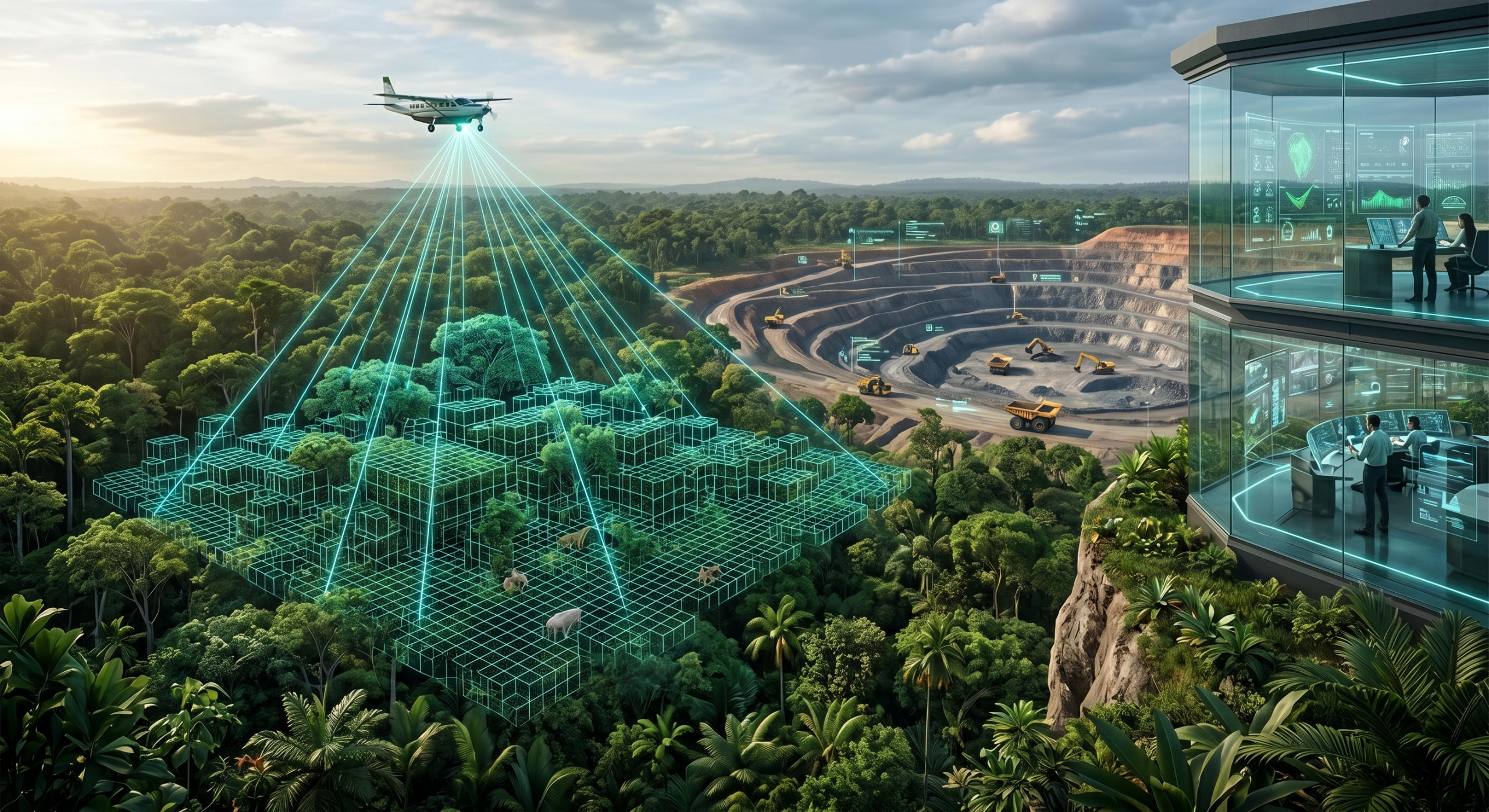Green Cubes: Công Nghệ Bản Sao Số Giúp Phục Hồi Môi Trường Sau Khai Thác Mỏ