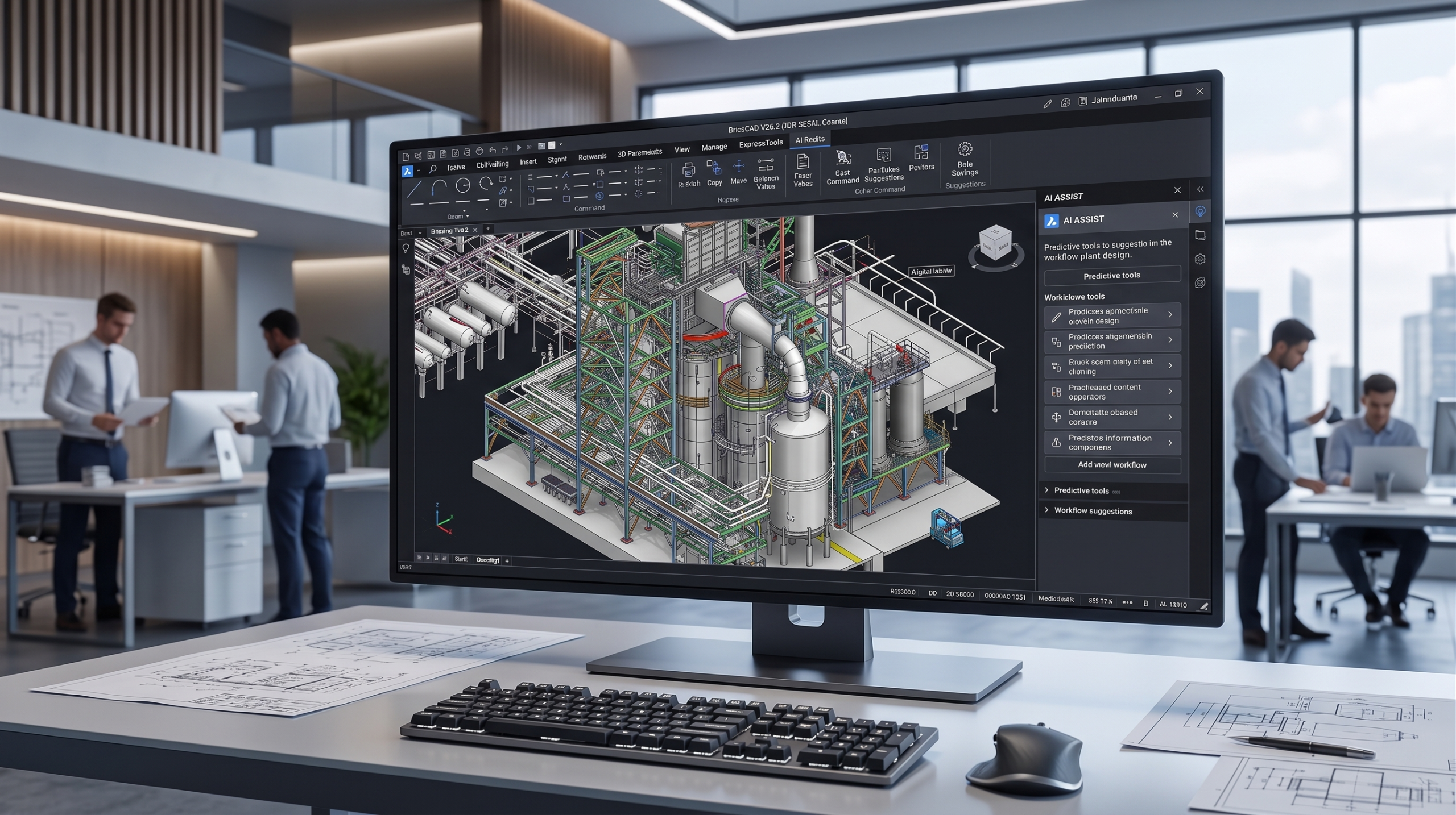 Octave BricsCAD V26.2: 30 Cải Tiến Đột Phá Nâng Tầm Quy Trình Thiết Kế Số