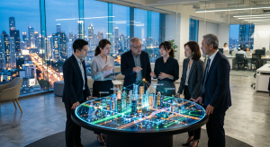 Giai Ma He Sinh Thai Ban Sao So Do Thi Urban Digital Twin Tai Cau Truc Duong Ong Du Lieu Tich Hop BIM GIS Va Tam Nhin Chien Luoc Toan Cau