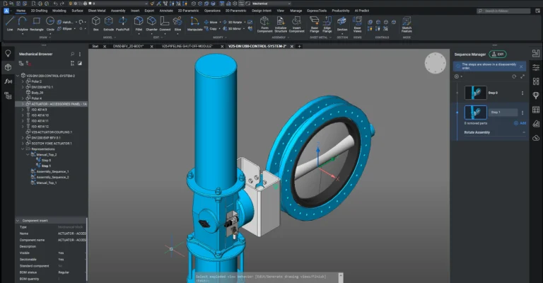 3D Mech interactive image