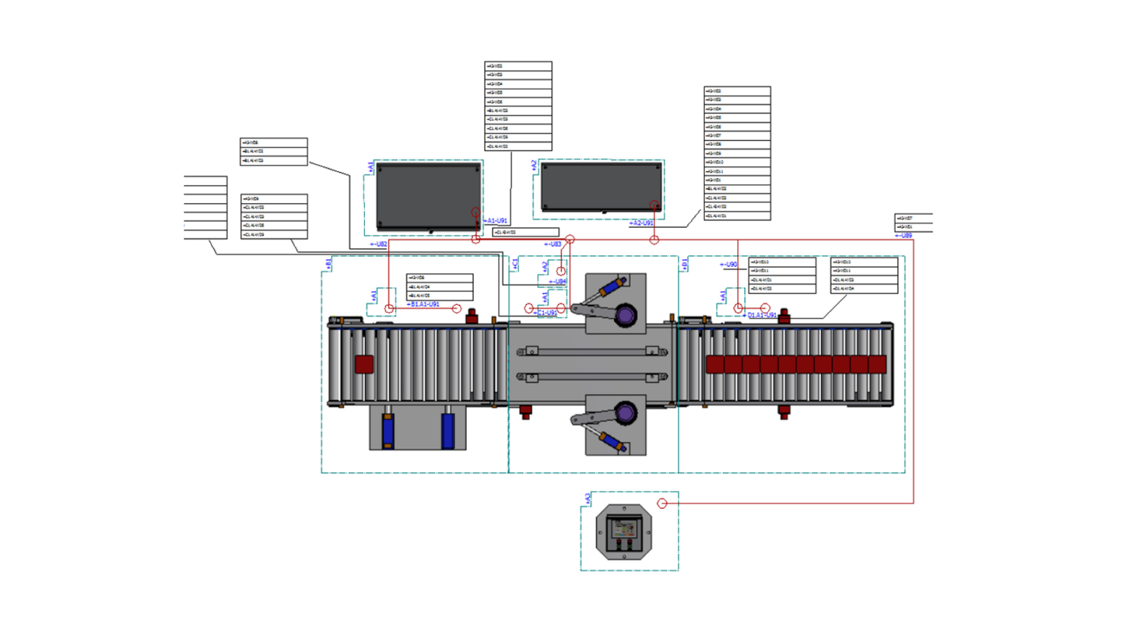 Graphical Overview & 2D Cable Routing