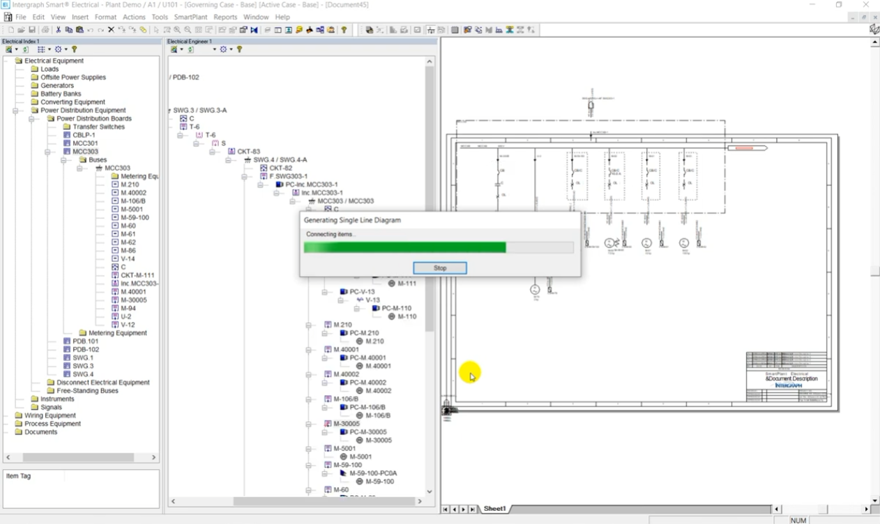 Single-Line Diagrams & Load Balancing