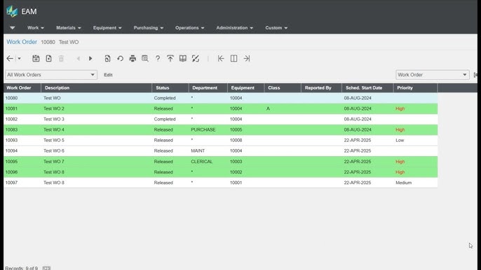 Work Order Management