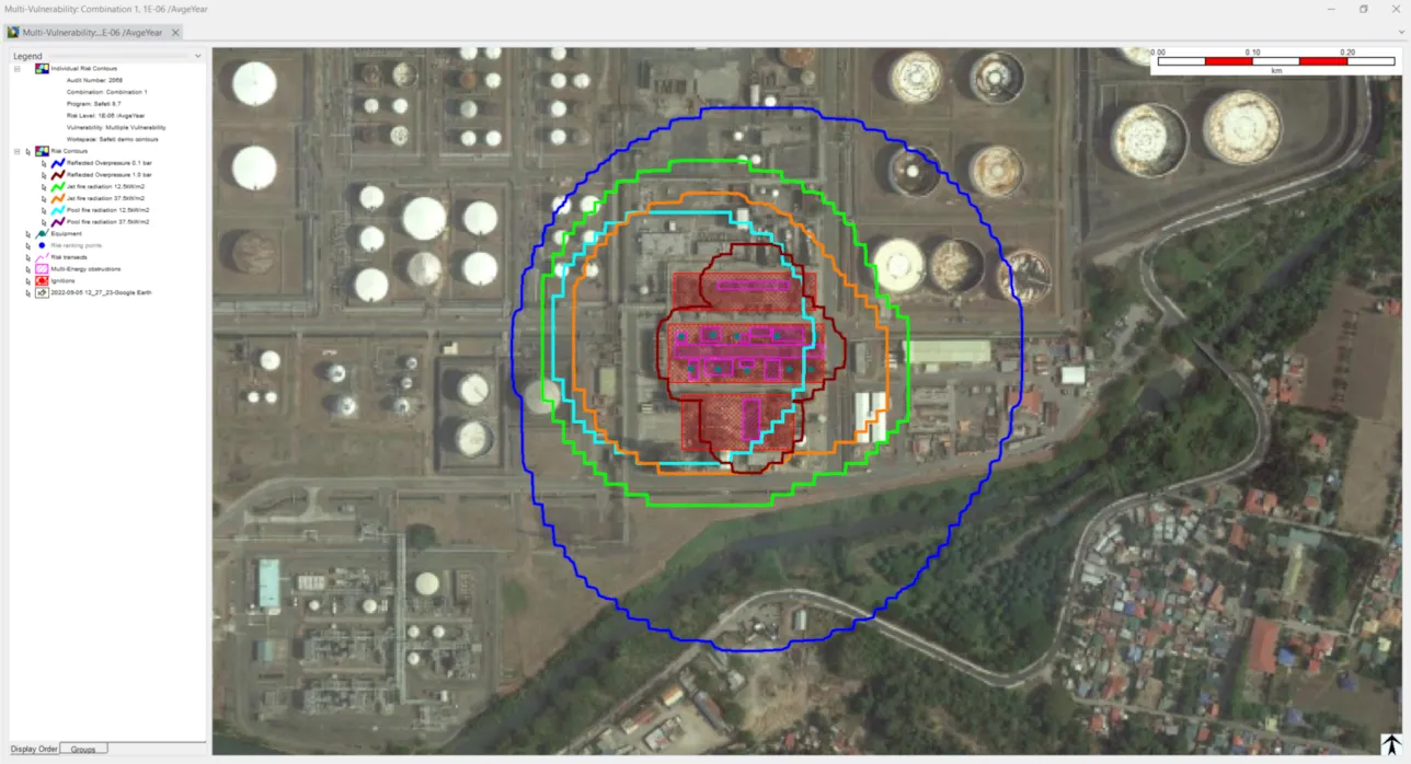 Explosion Overpressure Prediction (VCE & BLEVE)