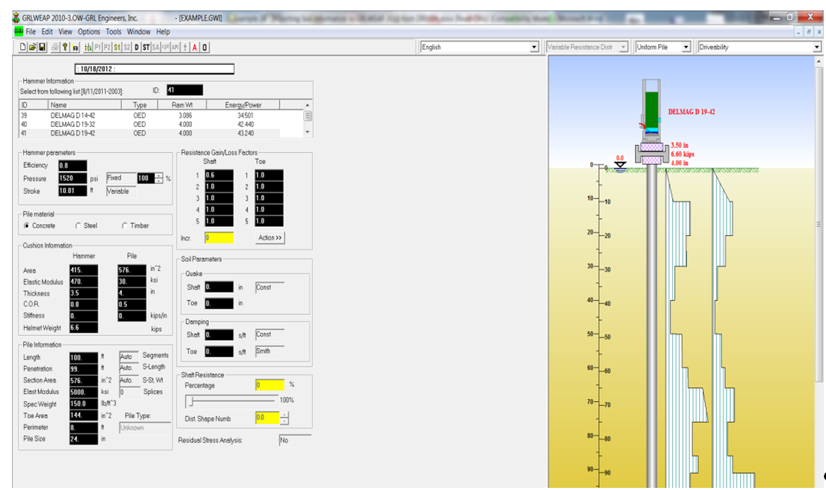 Flexible Pile Modeling with Pile Builder