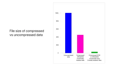 Wavelet Compression Reduces Imagery Size by Up to 95%