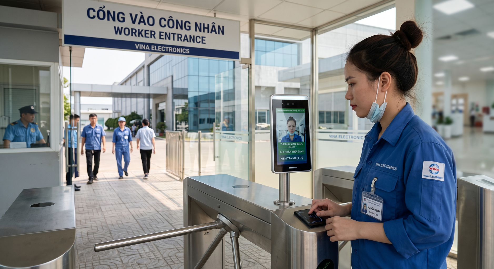 Automated Time Attendance With Thermal Scanning