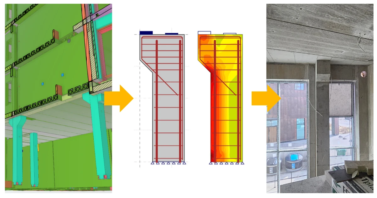 Kết cấu bê tông đúc sẵn khu căn hộ Tallinn: IDEA StatiCa Detail giải quyết vùng gián đoạn ứng suất 10 Innopolis Picture9