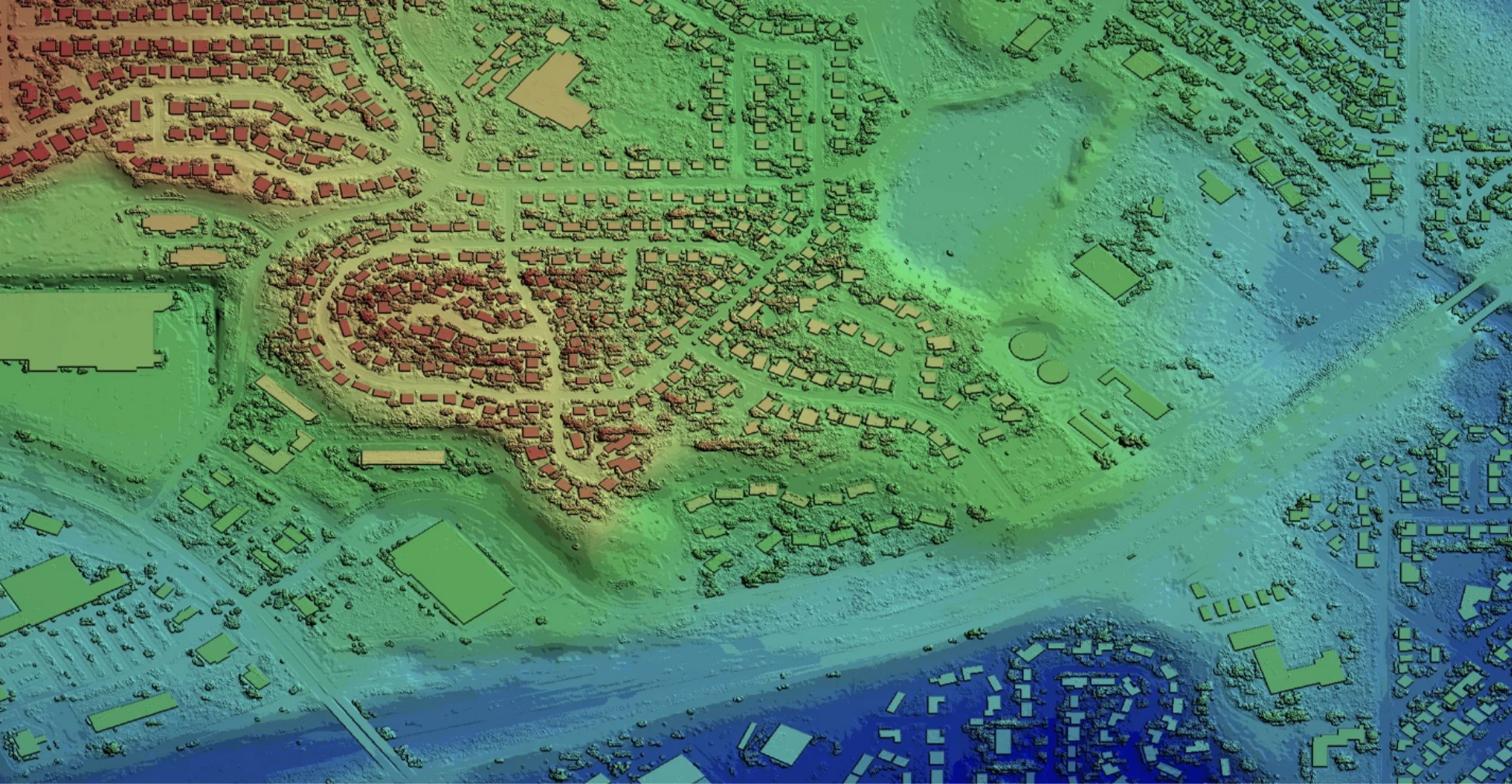 Mô hình số bề mặt (Digital Surface Model, DSM)