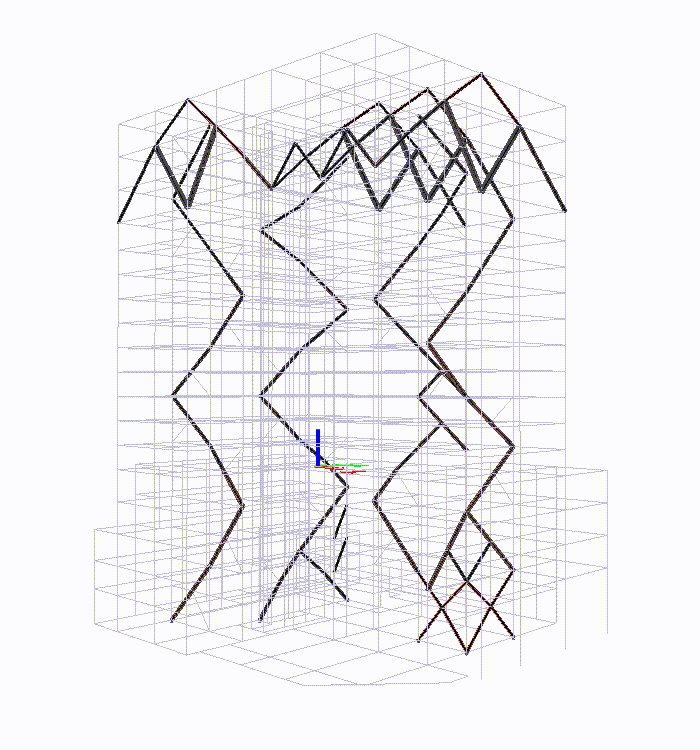 Dự án ICON Växjö Thụy Điển: Công trình biểu tượng cùng sự đồng hành của IDEA StatiCa 3 Structural model 02